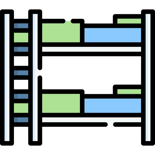 이층 침대 무료 아이콘
