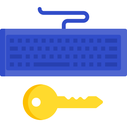 registrador de teclas icono gratis