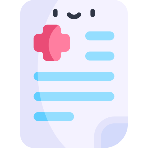 relatório médico grátis ícone