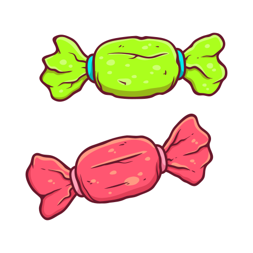 Candy Stickers - Free halloween Stickers