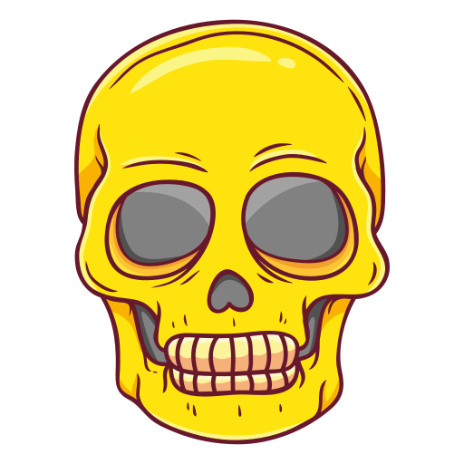 cool skull stickers