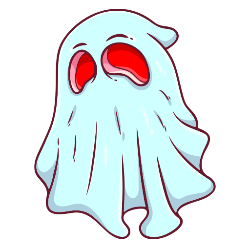 fantasma gratis sticker