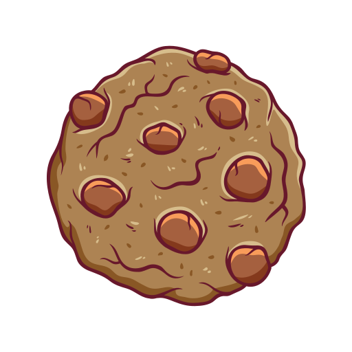 Choco chip Stickers - Free food and restaurant Stickers