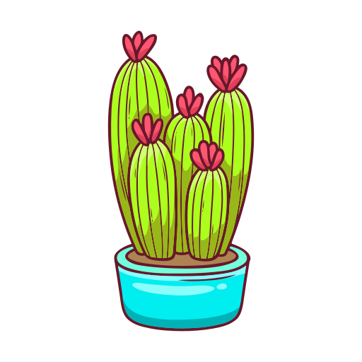 cactus gratis sticker