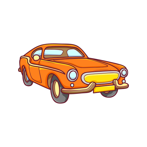 Classic car Stickers - Free transportation Stickers