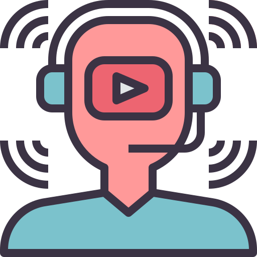 Youtuber free icon Youtuber free icon