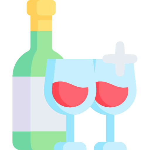 copa de vino icono gratis