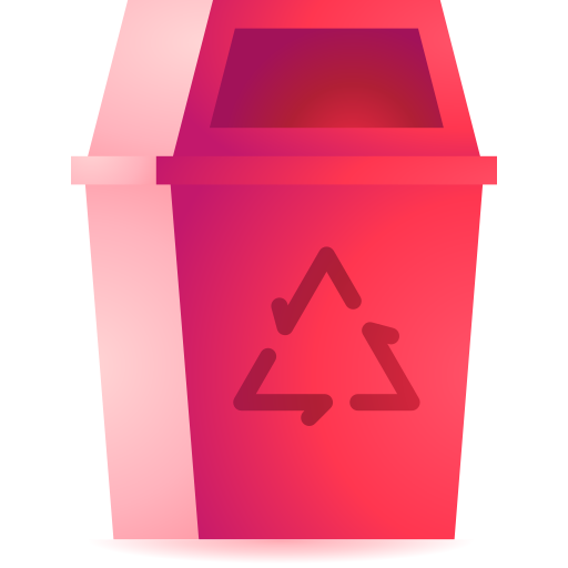 papelera de reciclaje icono gratis