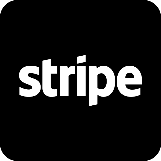 Stripe white logo transparent PNG - StickPNG