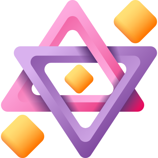 Shape 3D Color icon