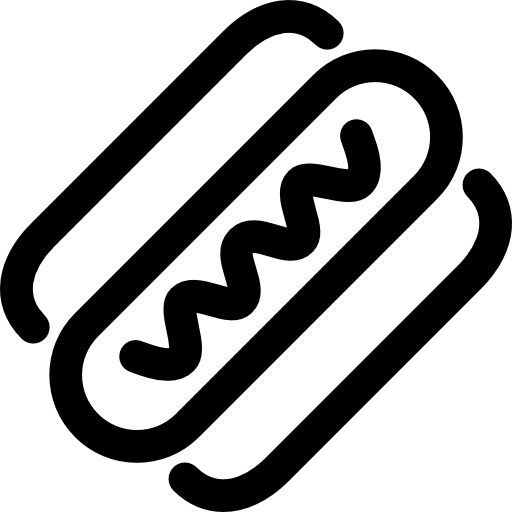 핫도그 무료 아이콘