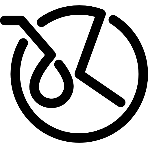 diagramme circulaire Icône gratuit diagramme circulaire Icône gratuit