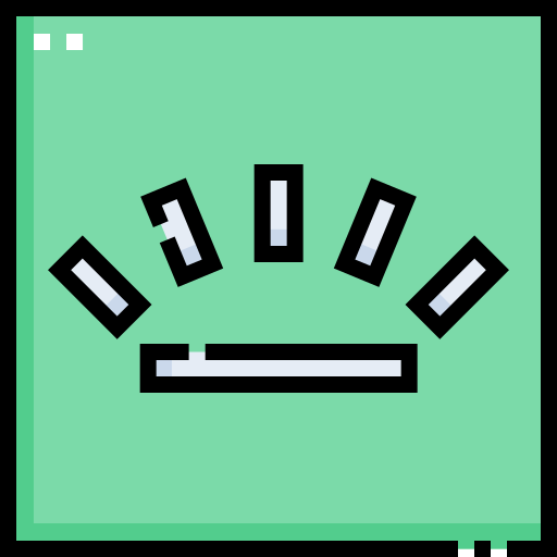 Backlight Detailed Straight Lineal color icon