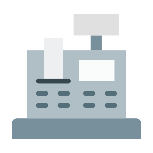 caisse enregistreuse Icône gratuit caisse enregistreuse Icône gratuit