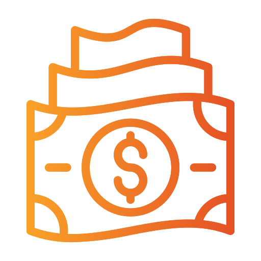 Cash Generic Gradient icon