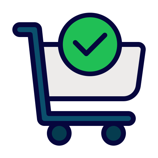 Shopping cart Generic Outline Color icon