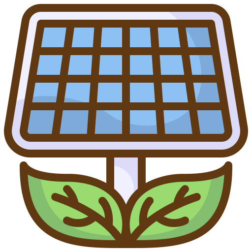 energía solar icono gratis