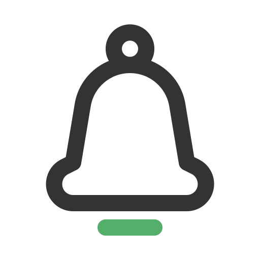 Bell Generic Outline Color icon