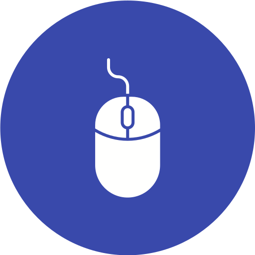 Computer mouse Generic Circular icon