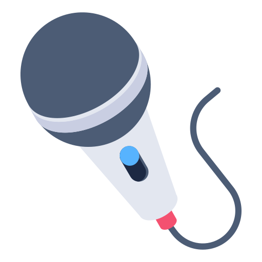 Mic free icon Mic free icon