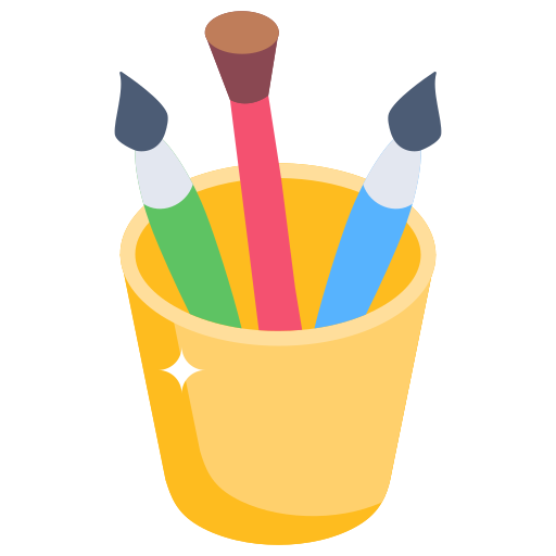 porte-crayons Icône gratuit