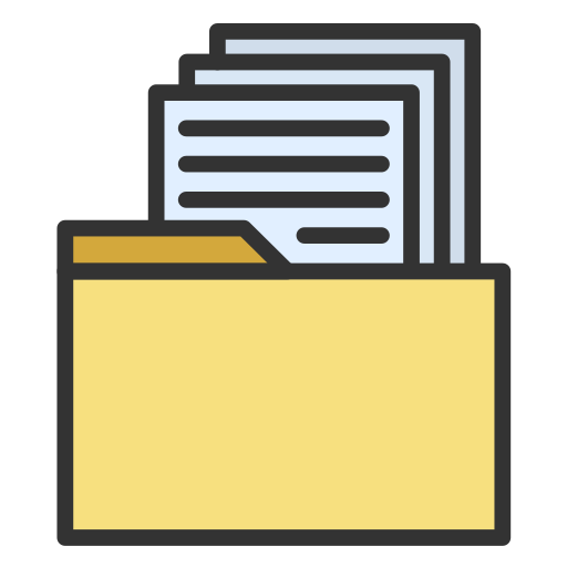 Folder Generic Outline Color icon