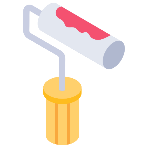 Paint roller free icon Paint roller free icon