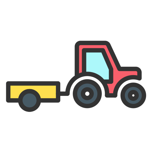 tracteur Icône gratuit tracteur Icône gratuit