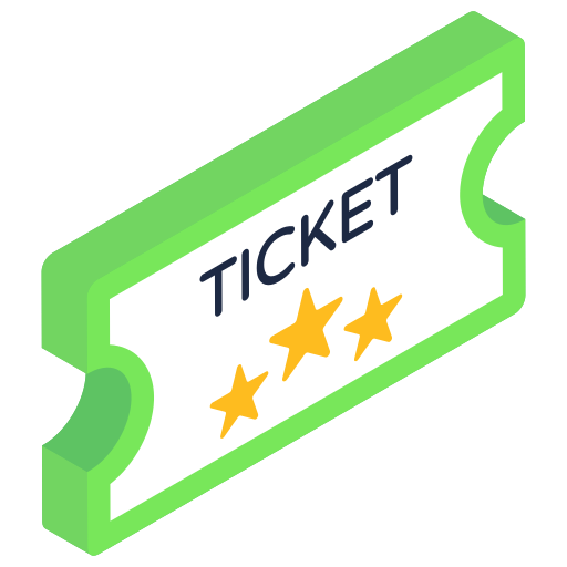Ticket free icon Ticket free icon