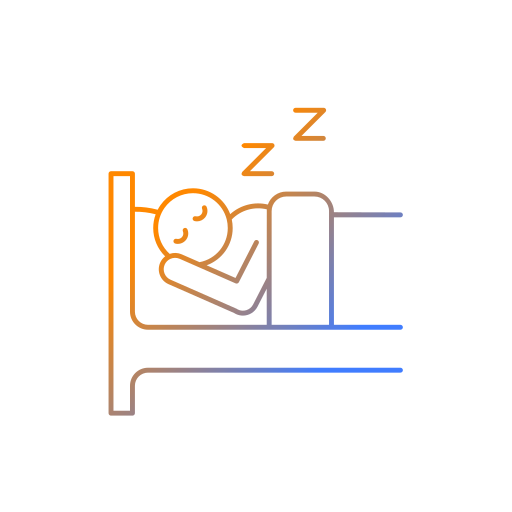 dormido icono gratis