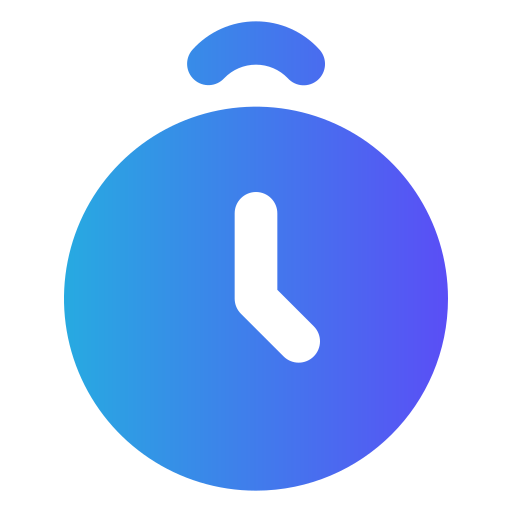 Stopwatch Generic Flat Gradient icon