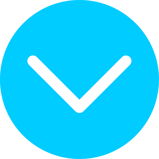 botón abajo icono gratis