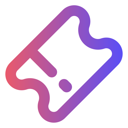 Ticket free icon