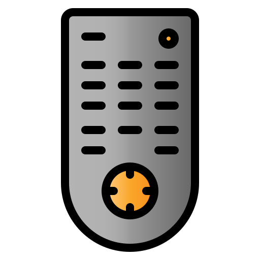 Remote control Generic Outline Gradient icon