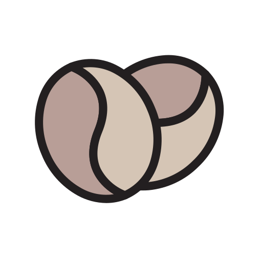 coffee-bean-generic-outline-color-icon