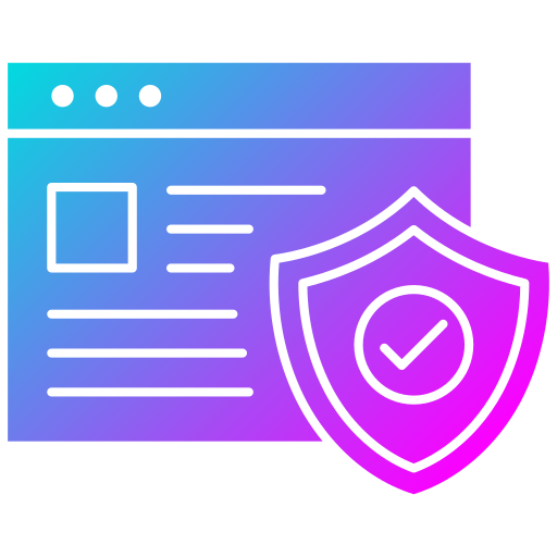 seguridad web icono gratis