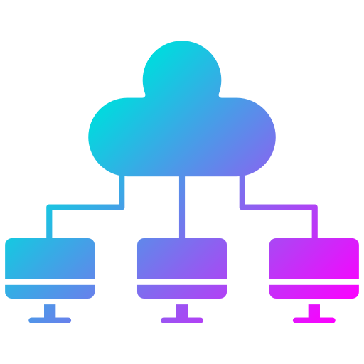 computación en la nube icono gratis