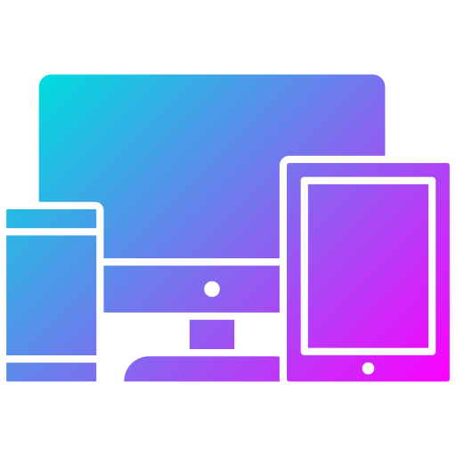 Responsive design Generic Flat Gradient icon