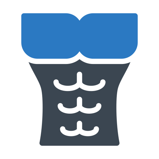 Six pack Generic Blue icon