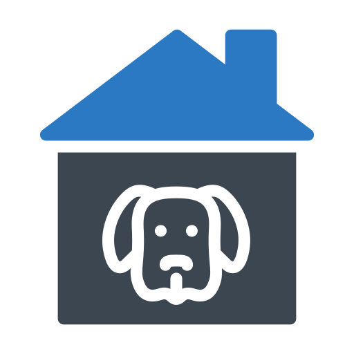 casa de perro icono gratis