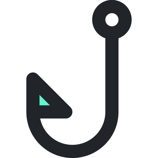 Рыболовный крючок бесплатно иконка Рыболовный крючок бесплатно иконка