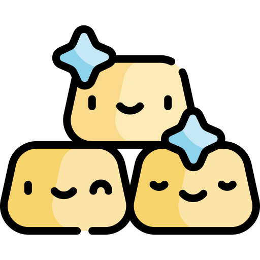 barra de oro icono gratis