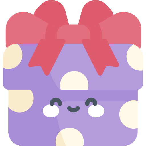 Gift box free icon