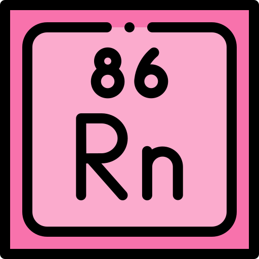 Radon free icon