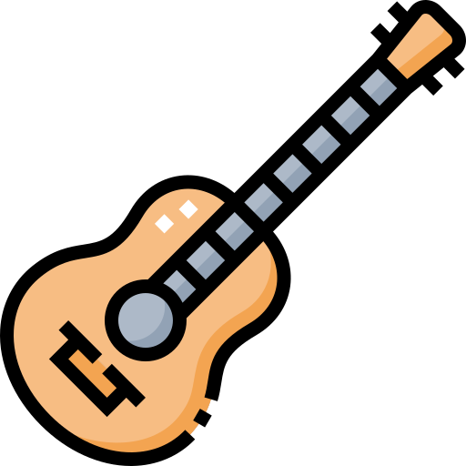 guitarra acustica icono gratis