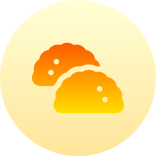 bola de masa hervida icono gratis