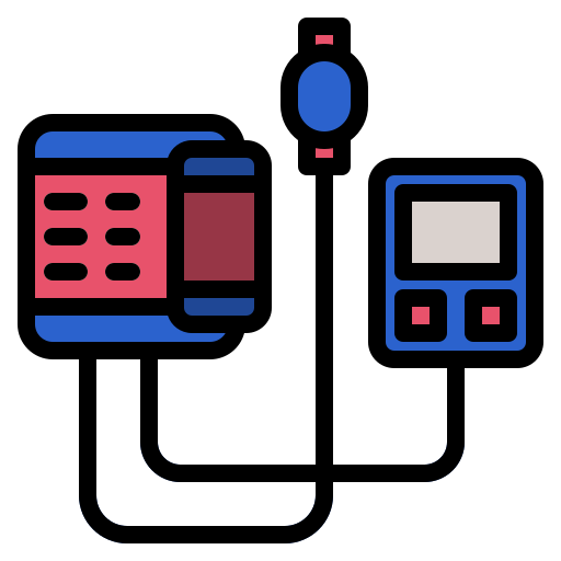 medidor de presión arterial icono gratis