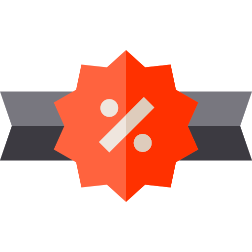 remise Icône gratuit