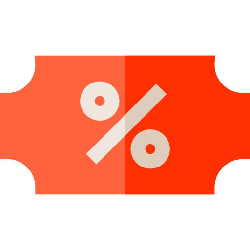 remise Icône gratuit