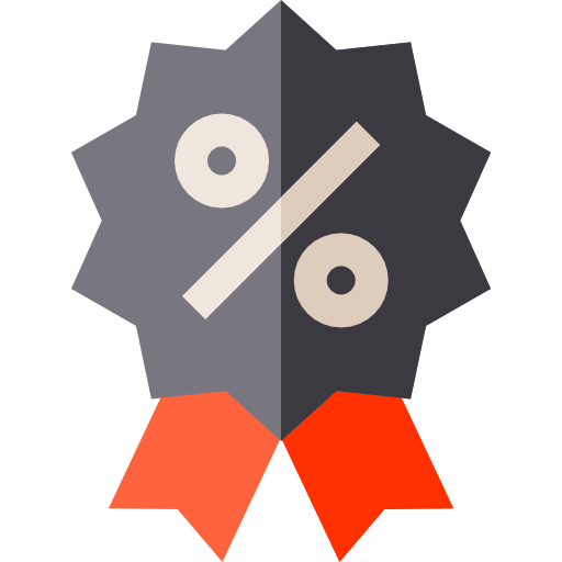 remise Icône gratuit